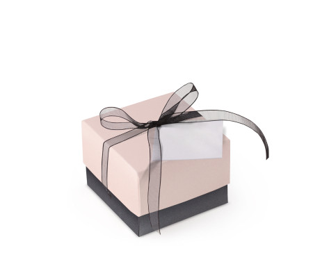 Schöne Geschenkbox mit Deckel und Schleife