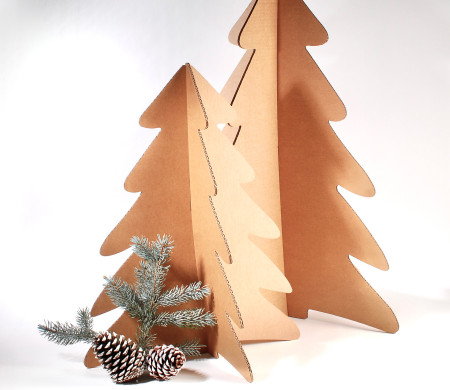 Arbol de Navidad de Cartón para Navidad
