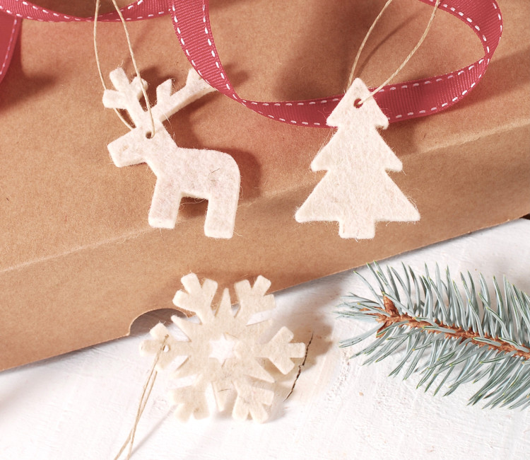 Mix Ciondoli Feltro Natale | SelfPackaging