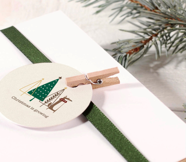 Mini pince bois Personnalisé | SelfPackaging