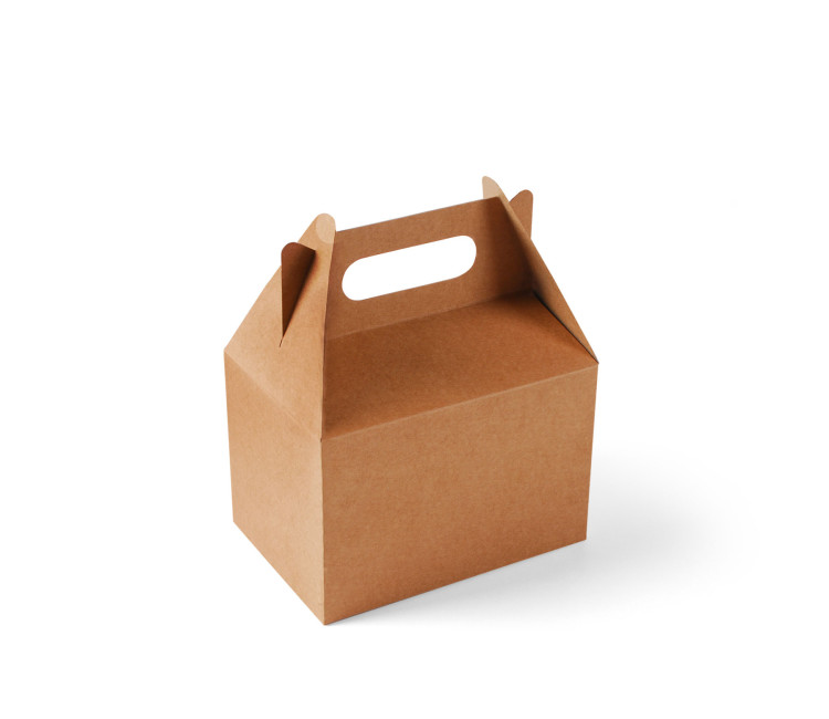 Caja picnic de cartón | Con asa y personalizable