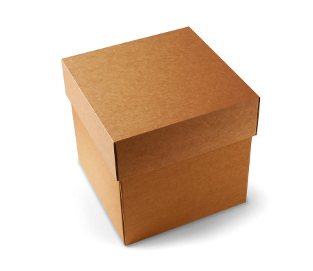 Boîte d'expédition avec couvercle indépendant