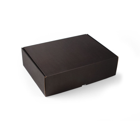Durable self-assembly shipping box | Microflute cardboard