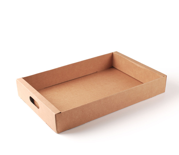 Bandeja de cartón para frutas y verduras