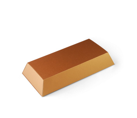 Boîte à Chocolats en Carton en Forme de Lingot 