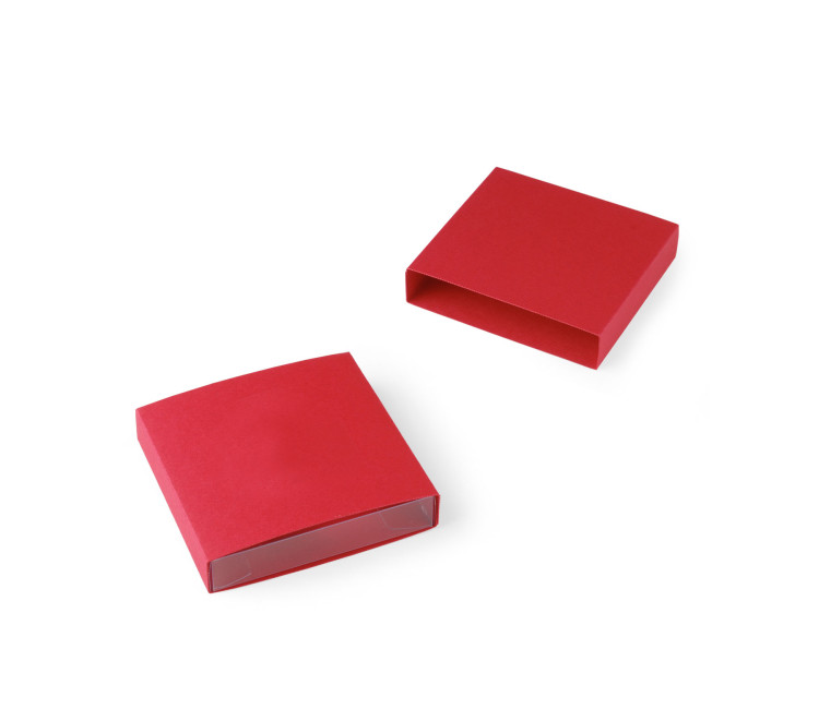 Box for Sweets with an Original Die Cut Figure 