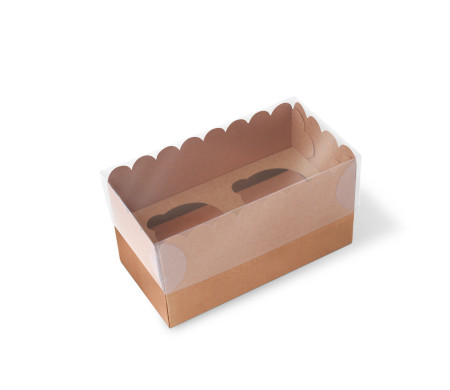 Boîte Carton Cupcake Individuelle | SelfPackaging