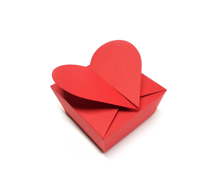 Schachtel In Form Eines Herzens | SelfPackaging
