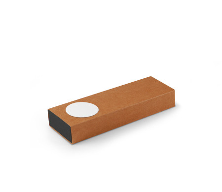 Scatola piatta in cartone per orologi o penne 