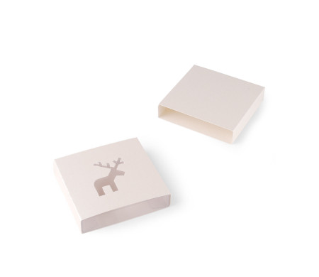 Box for Sweets with an Original Die Cut Figure 