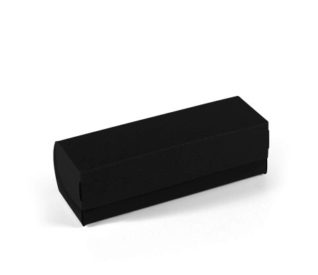 Boîte allongée avec couvercle pour macarons