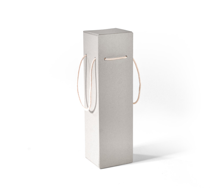 Flaschenbox Mit Deckel Und Schnur | SelfPackaging.