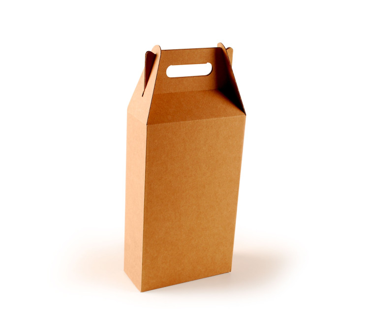 Wine Box With Handle - SelfPackaging