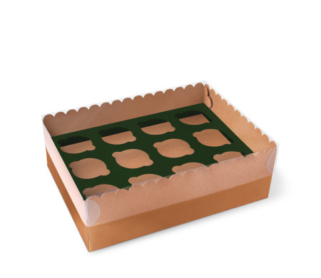 Cajita para 12 Cupcakes