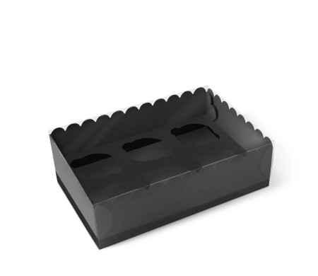 Caja para 6 Cupcakes, Magdalenas o Cookies