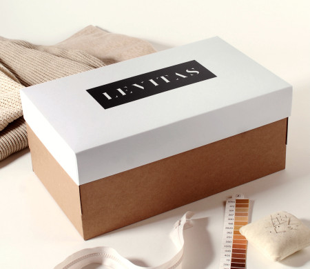 Boîte à chaussures en carton | 3 tailles pour boutiques