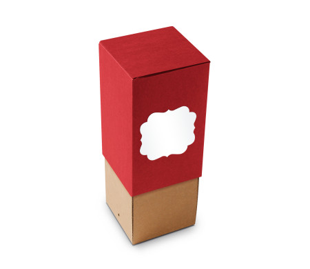 Cardboard Box for Bottles Ideal for Gifts