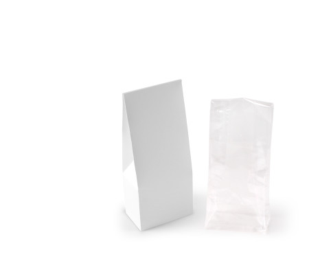 Caja con ventana para alimentación