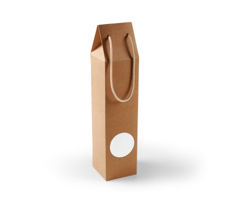 Cardboard Box for a Bottle