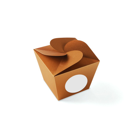 Box for Beauty Creams, Original and Shaped like a Flower