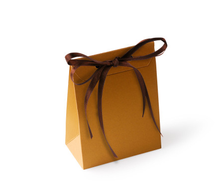 Paper gift bag for chocolates and small gifts