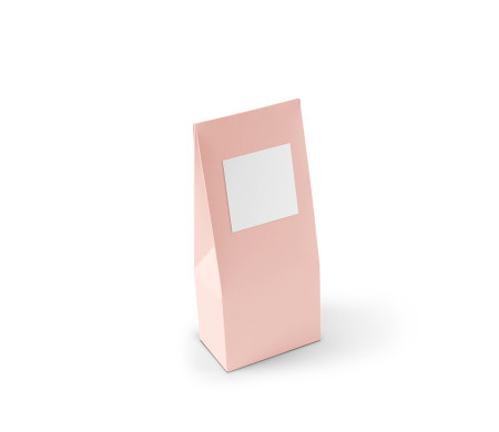 Caja con ventana para alimentación