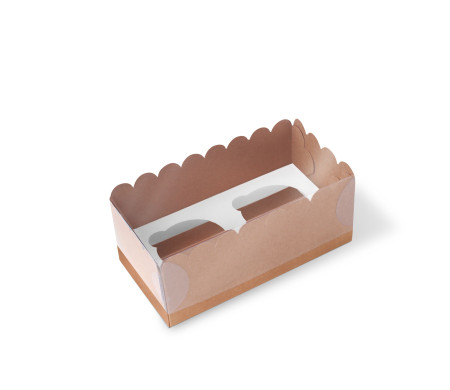 Boîte Carton Cupcake Individuelle | SelfPackaging