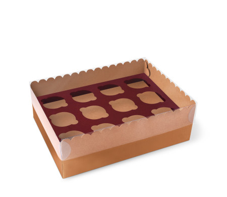 Cajita para 12 Cupcakes