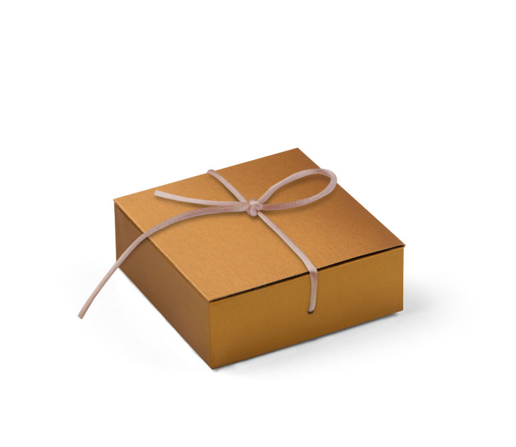 Caja Regalo Cuadrada para Detalles de Boda y Eventos