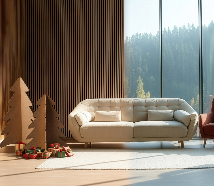 Arbol de Navidad de Cartón para Navidad