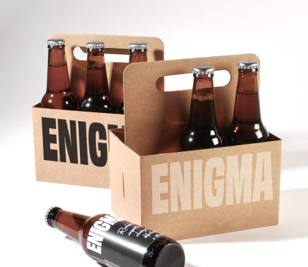 Verpackung mit Griff für Craft-Biere
