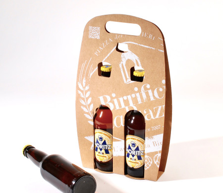 Custom packaging for craft beer packs
