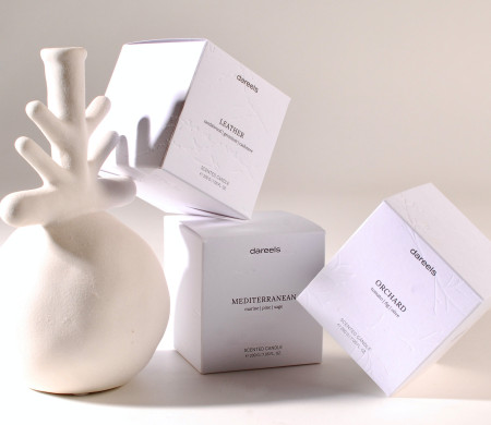 Caja premium para velas y cosmética | Packaging de cartulina
