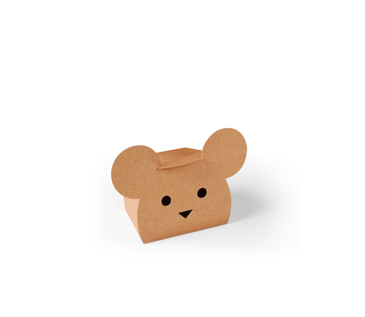 Cardboard Box Shaped like a Sweet Bunny