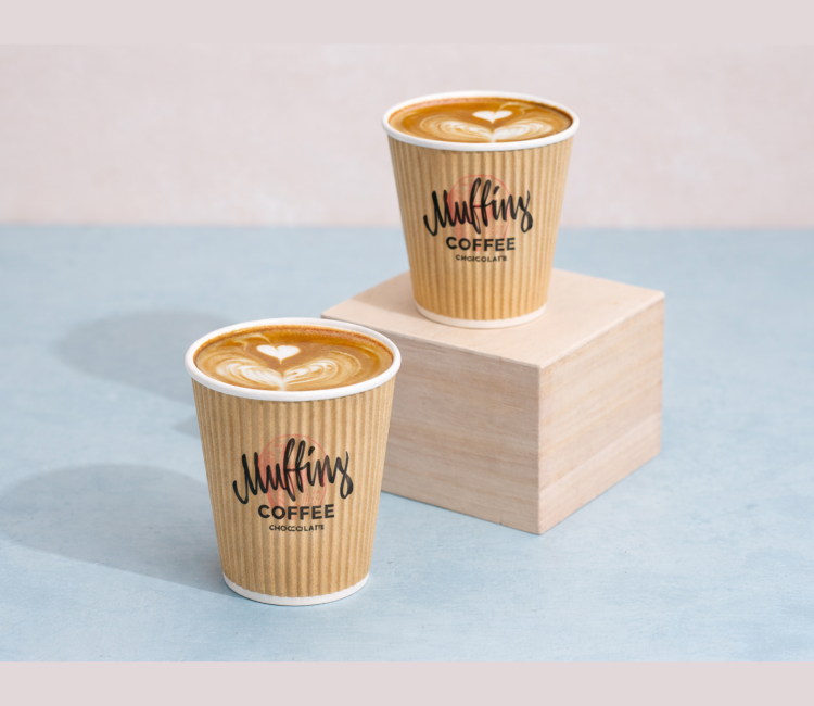 vaso de cartón kraft