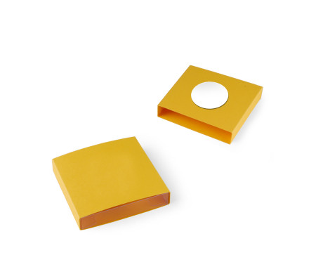 Box for Sweets with an Original Die Cut Figure 
