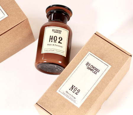 Candle & jar shipping box | Cardboard packaging for e‑commerce