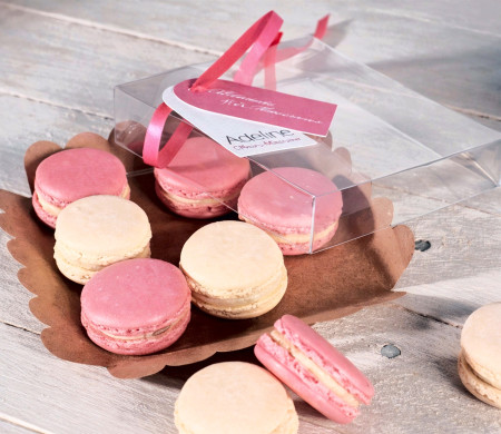 Boîte avec Couvercle Transparent | Packaging pour Macarons
