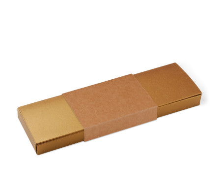 Elongated Gift Box for Watches or Jewellery