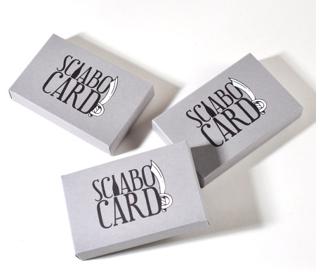 Scatola per mazzo di carte e giochi da tavolo