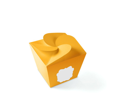 Box for Beauty Creams, Original and Shaped like a Flower