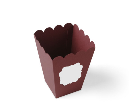 Boîte à pop-corn pour fêtes et évènements