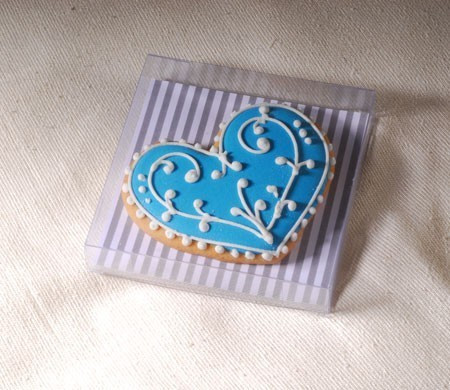 Boîte Transparente pour Cookies Boîte Transparente pour Cookies