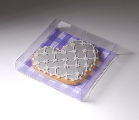 Boîte à biscuits transparente