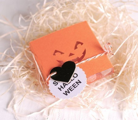 Caja Sonrisa Calabaza para Halloween