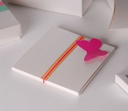 Gift Box for CD with Butterfly Decoration