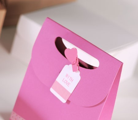 Pink Gift Bag 'With Love'