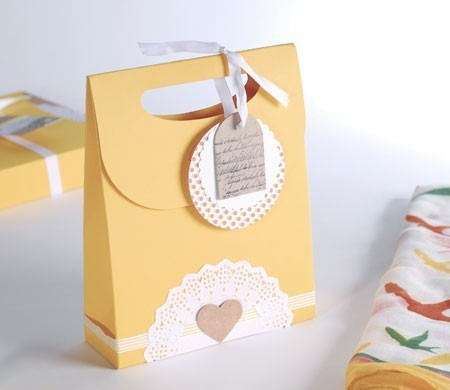 Sac Cadeau avec Étiquettes Suspendues