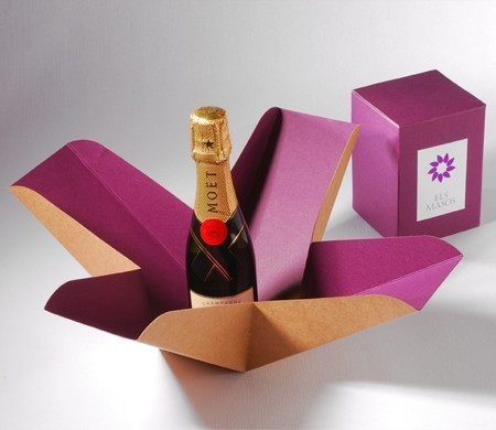 Caja Regalo para Botellas en Dos Colores