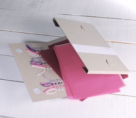 Carpeta Cosida para Regalo Carpeta Cosida para Regalo